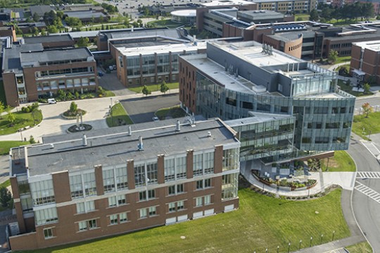 Above head picture of Classroom buildings