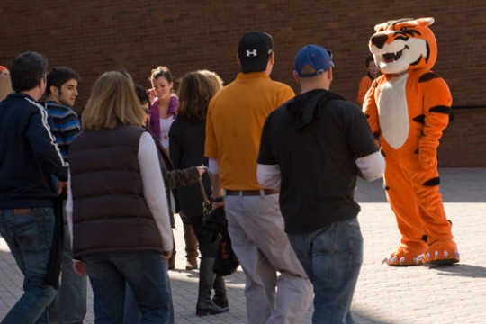 People gathered at event