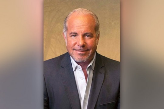 Professor posing for camera