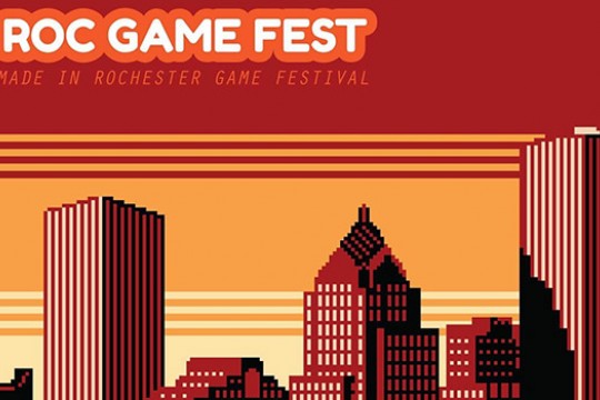 Poster for "Roc Game Fest"