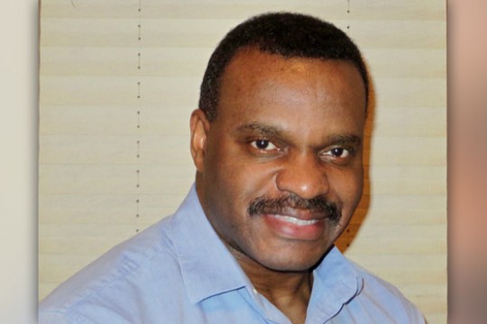 Person posing for camera