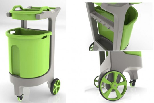 Computer Model of mobile cart