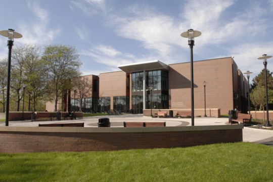 Picture of classroom building