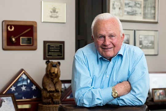 Portrait of Philip Saunders