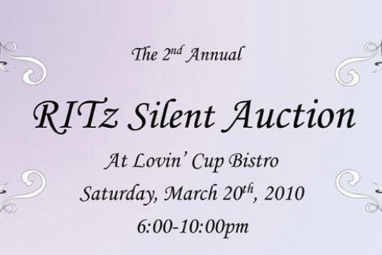 Logo for "RITz Silent Auction"