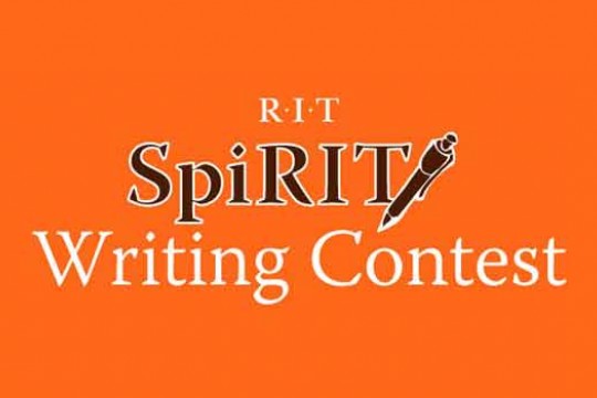 Logo for "RIT SpiRIT Writing Contest"