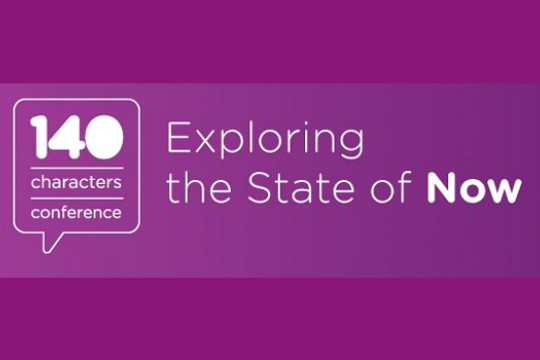 Poster for "140 Characters Conference: Exploring the State of Now"