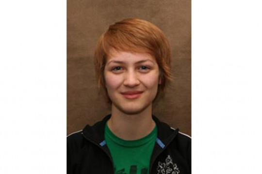 Person posing for camera