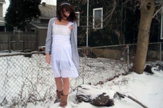 Person posing for camera