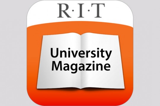 Cover for the "RIT University Magazine" App