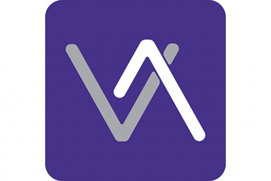 Logo for "Vantage News" app