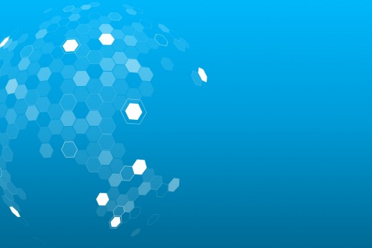 Globe with dots