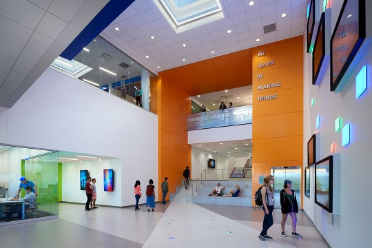 Lobby of MAGIC Spell Studios.