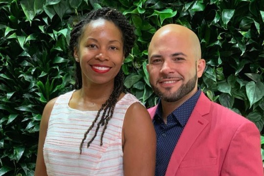 Denishea and Orlando Ortiz.