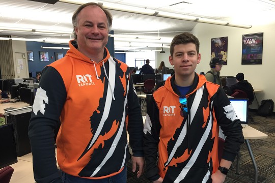 RIT esports coach and student.
