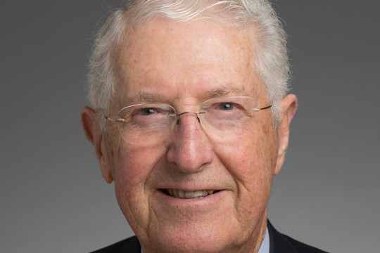 portrait of RIT trustee Bruce Bates.