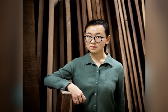 Gao Yahui poses for a portrait.