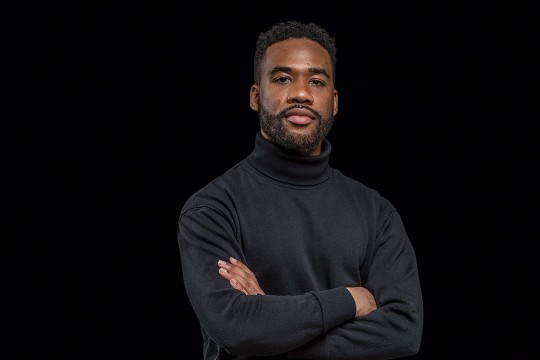 environmental portrait of Joshua Rashaad McFadden.