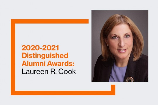 College of Engineering Technology 2020-2021 Distinguished Alumna Laureen R. Cook