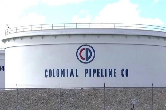 large fuel holding tank.