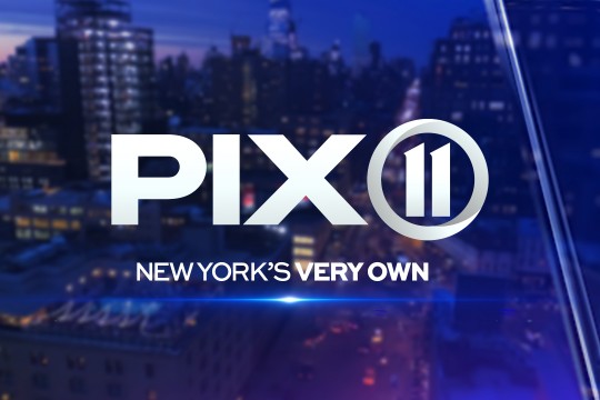PIX 11 Logo with the tag line, "New York's Very Own"