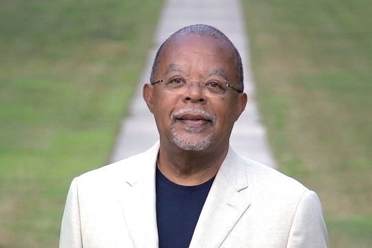 environmental portrait of Henry Louis Gates Jr.