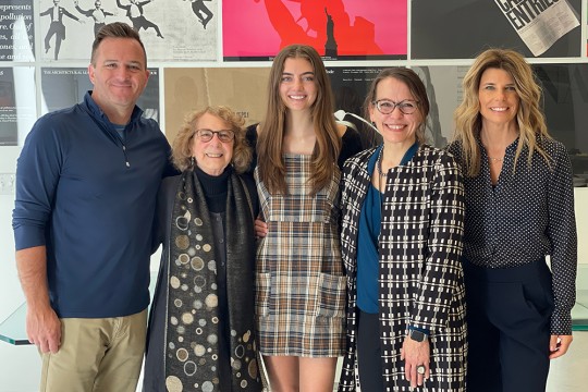 Drs. Lent and Decker with Hannah Riley and parents