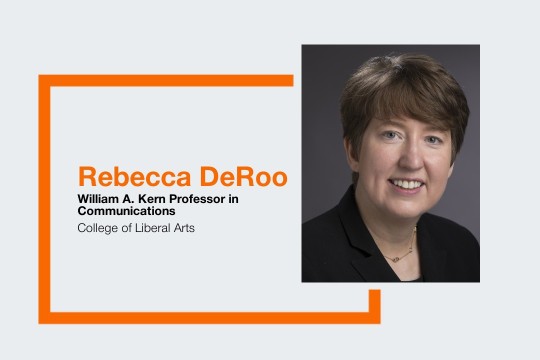 rebecca deroo william a kern professor in communications