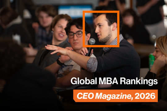 Global MBA Rankings, CEO Magazine, 2026