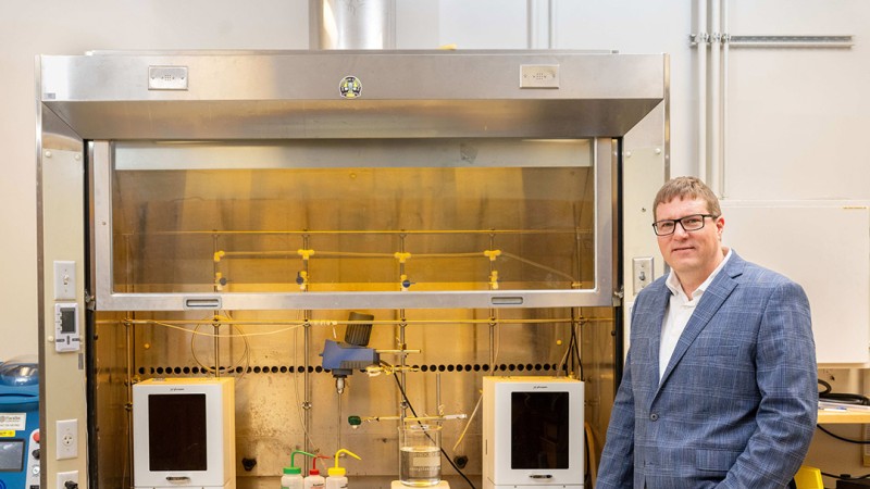 chris lewis engineering technology faculty research in self-healing 3d printing