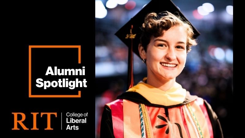 a photo of Jolie at commencement