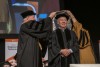 G. Peter Jemison, a member of the Heron clan of the Seneca Nation of Indians, received an honorary doctorate degree.


<br><p>Photo by Elizabeth Lamark</p>