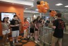 An RIT student gave a tour to a group of parents and incoming students.
<br><p>Photo by A. Sue Weisler</p>