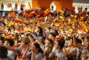 A longstanding tradition continues as RIT’s newest students launch their dreams on paper airplanes toward the stage at the end of Fall Convocation for New Students. 