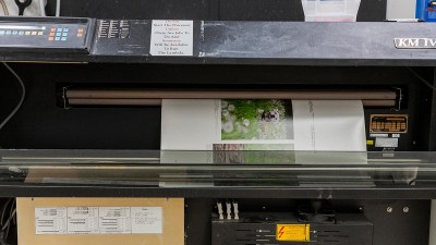 Another Lamba printer in action.