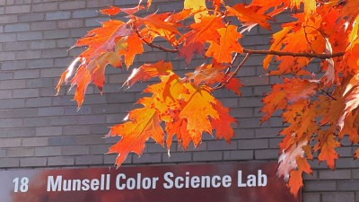 Exterior of the Munsell Color Science Lab.
