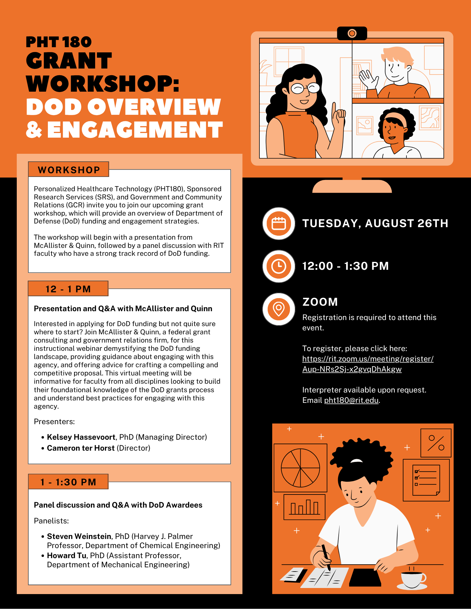 PHT 180 DOD workshop