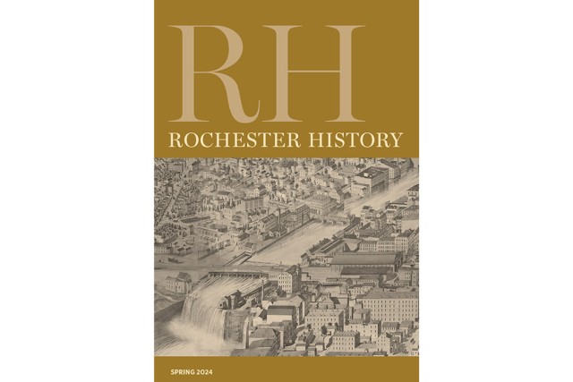the cover of Rochester history is shown