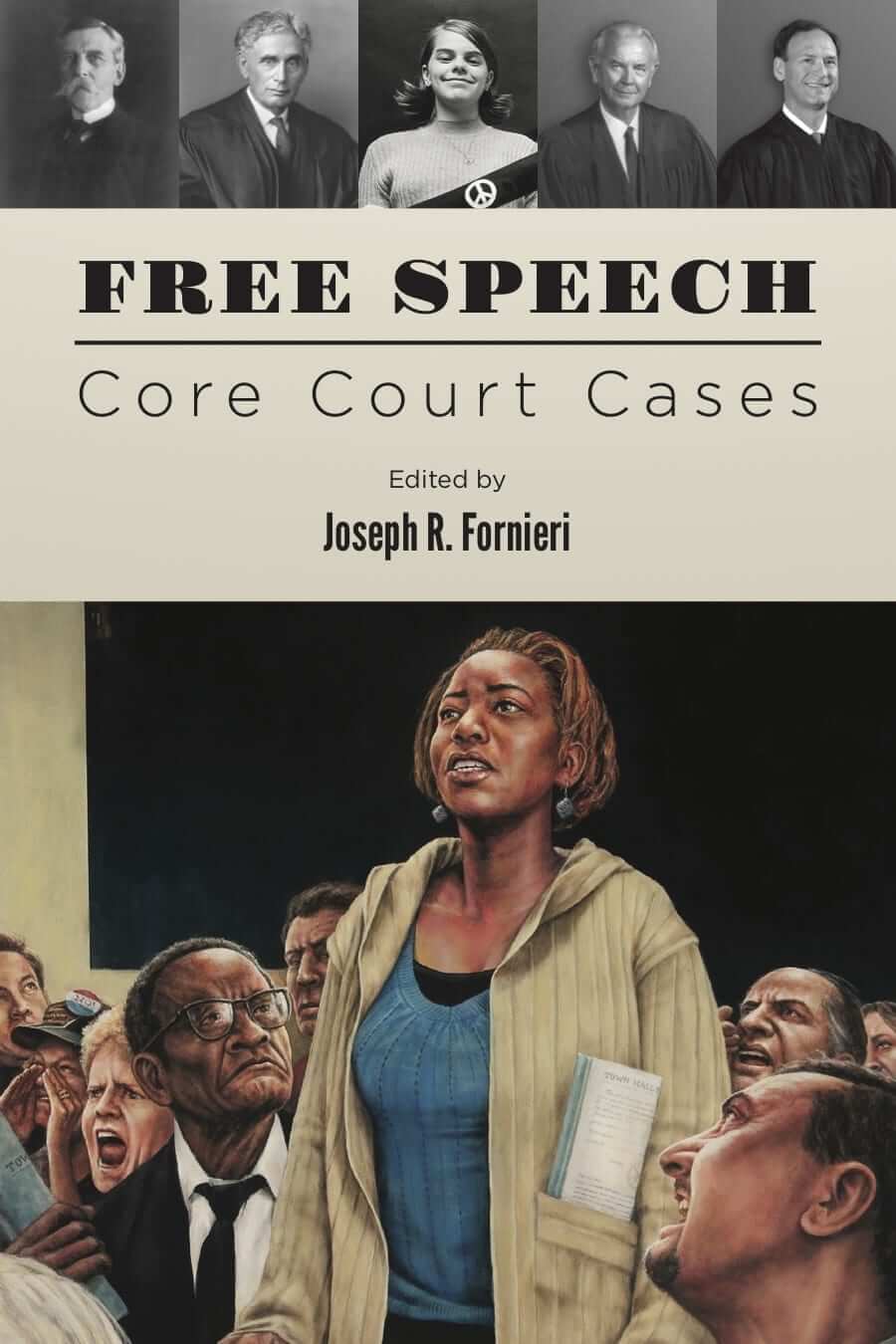 Cover art for the book Free Speech: Core Court Cases.