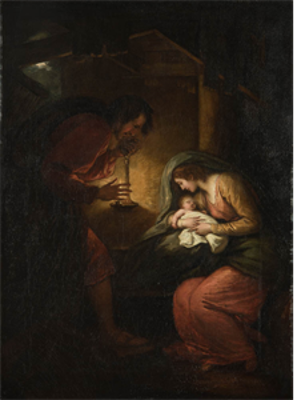 Painting of nativity