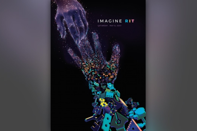 Logo for the "2017 Imagine RIT Festival"