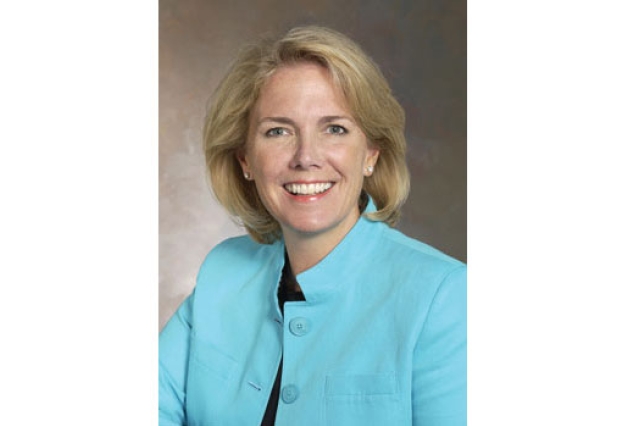 Professor posing for camera