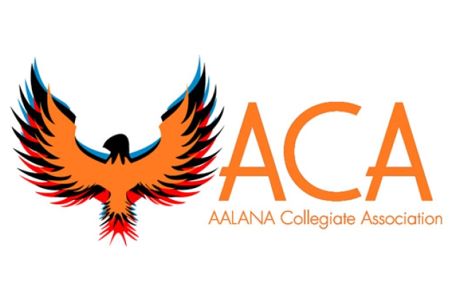 Logo for "AALANA Collegiate Association"