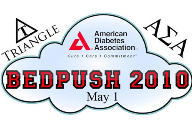 Logo for American Diabetes Association: "Bedpush 2010"