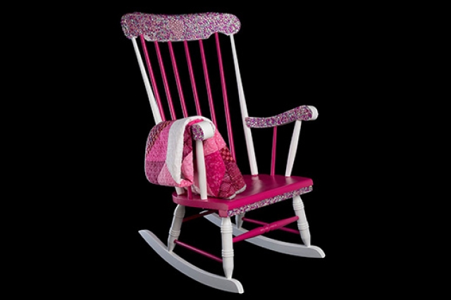 Picture of pink rocking chair