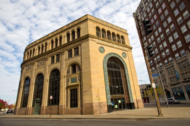 Picture of classroom building