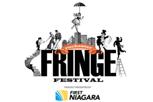 Logo for "Rochester Fringe Festival"