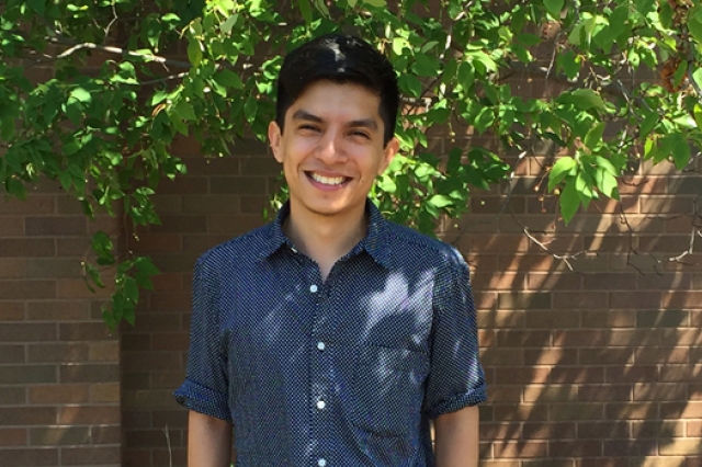 Person posing for camera