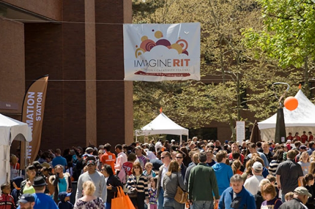 People gathered for event