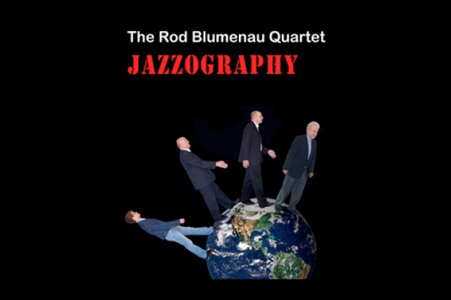Poster for "The Rod Blumenau Quartet Jazzography"